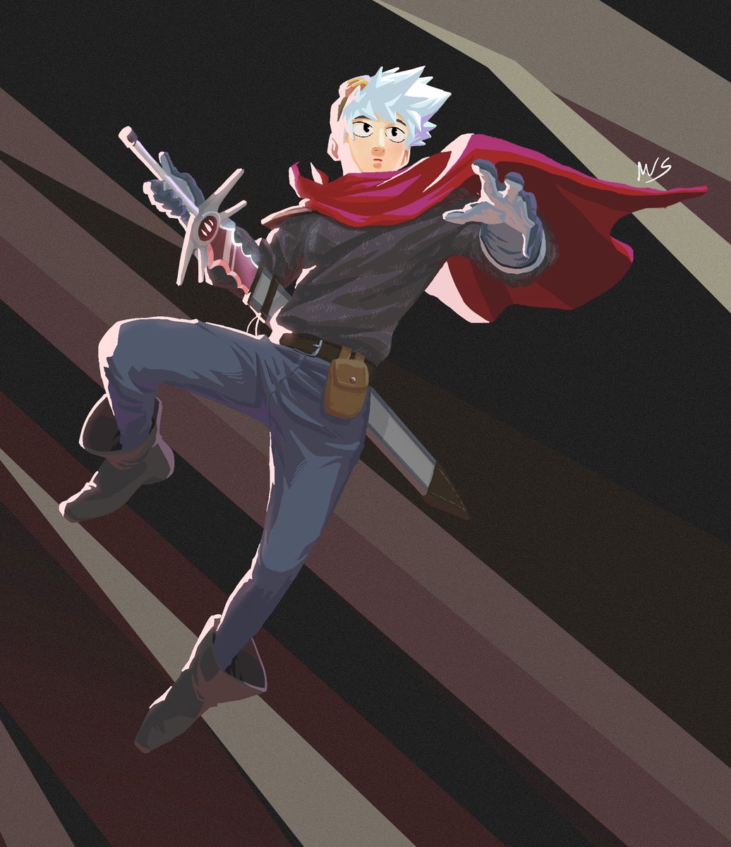 My most recent OC I designed for a class project.
Hope u like it ^^