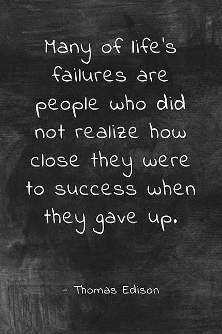 #Twitter People invest #time/energy into #goals/#dreams & it might feel like they won't reach #success. Many decide to give up not realizing how close they were. We can't see our 'progress bar' which is why we should trust the process & be patient, even when it's not easy to do