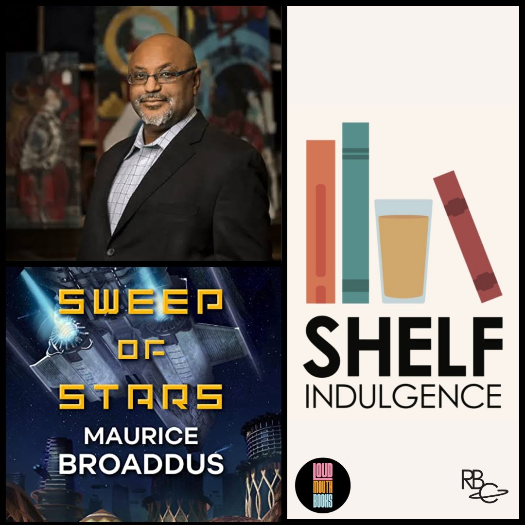 Only 6 days until our upcoming Shelf Indulgence Book Club with @MauriceBroaddus at Loudmouth Books! For June, we'll be reading Broaddus' Sweep of Stars. Be sure to reserve a spot & start reading. We can't wait to chat with you! bit.ly/3UJcSfk
