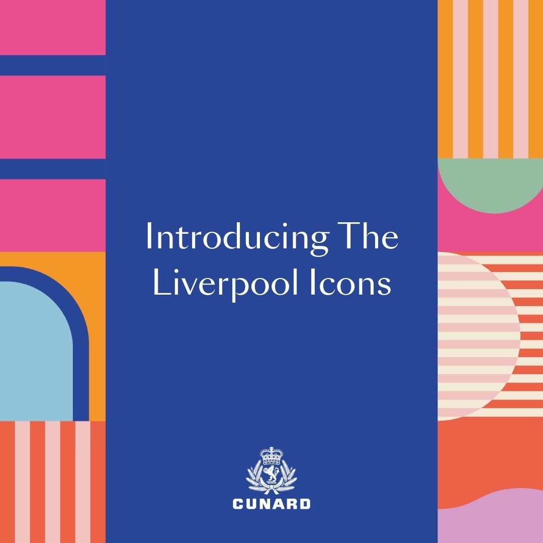cunardline's tweet photo. We are thrilled to announce the City of Liverpool as Godparent of Queen Anne in recognition of the long-lasting bond with our spiritual home. On behalf of the city, five distinguished Liverpool icons were selected to represent the city &amp; officially name Queen Anne. https://t.co/vKJPStNd4r