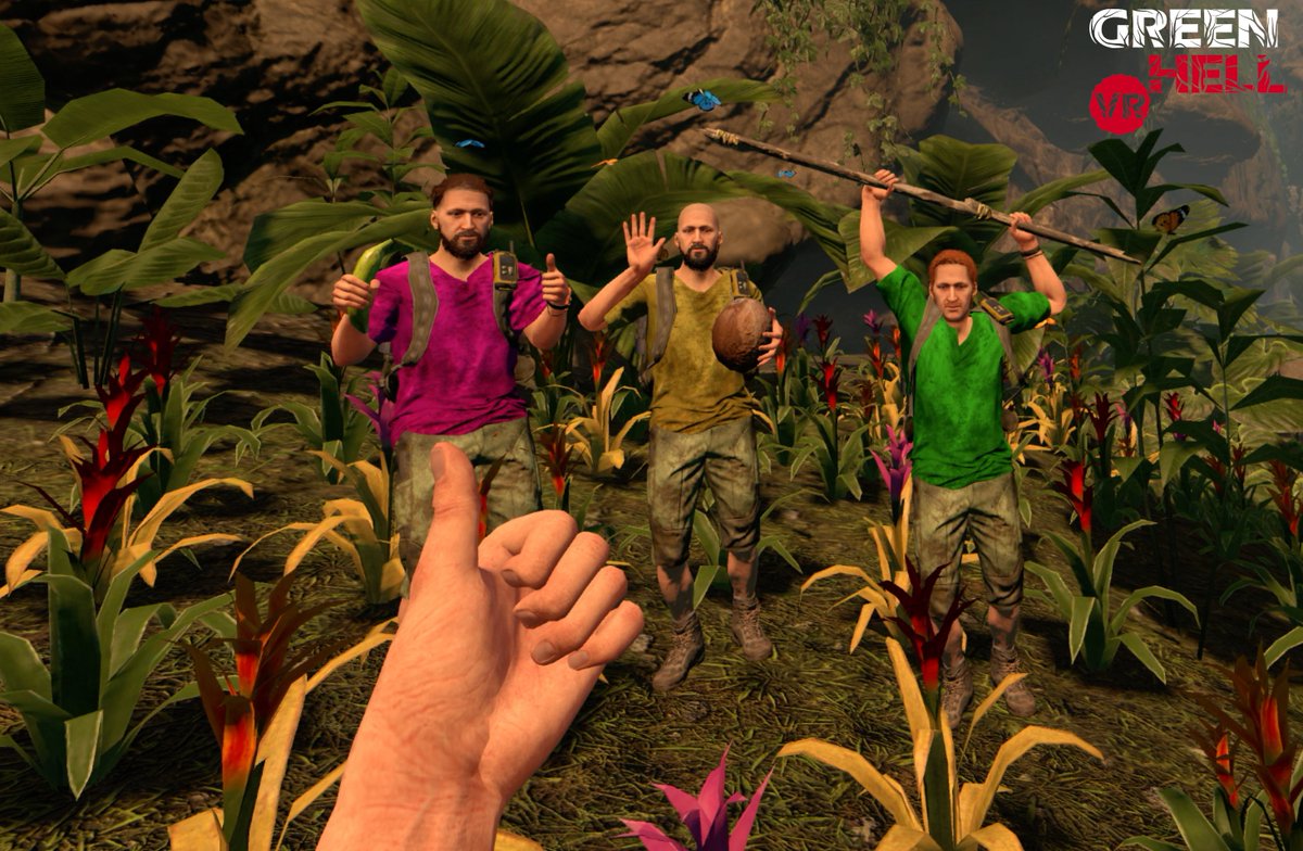 Green Hell VR 🌴🐆 tweet media
