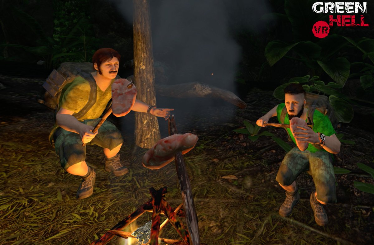 Green Hell VR 🌴🐆 tweet media
