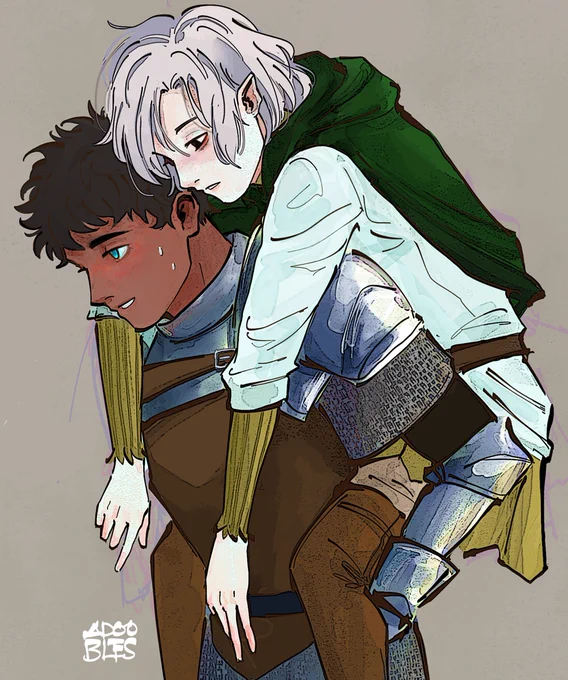 it's time,  kabru and mithrun adventures#DungeonMeshi 