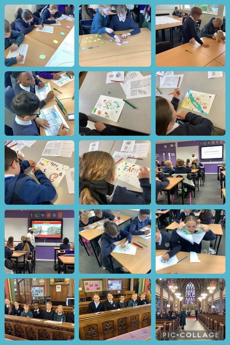 Adventurers have enjoyed a world faith day at Blue Coat School exploring different ‘green’ faith views about stewardship and responsibility towards a green future based on beliefs on creation. They have created art, mandalas, played games and a collective worship at Oldham Parish