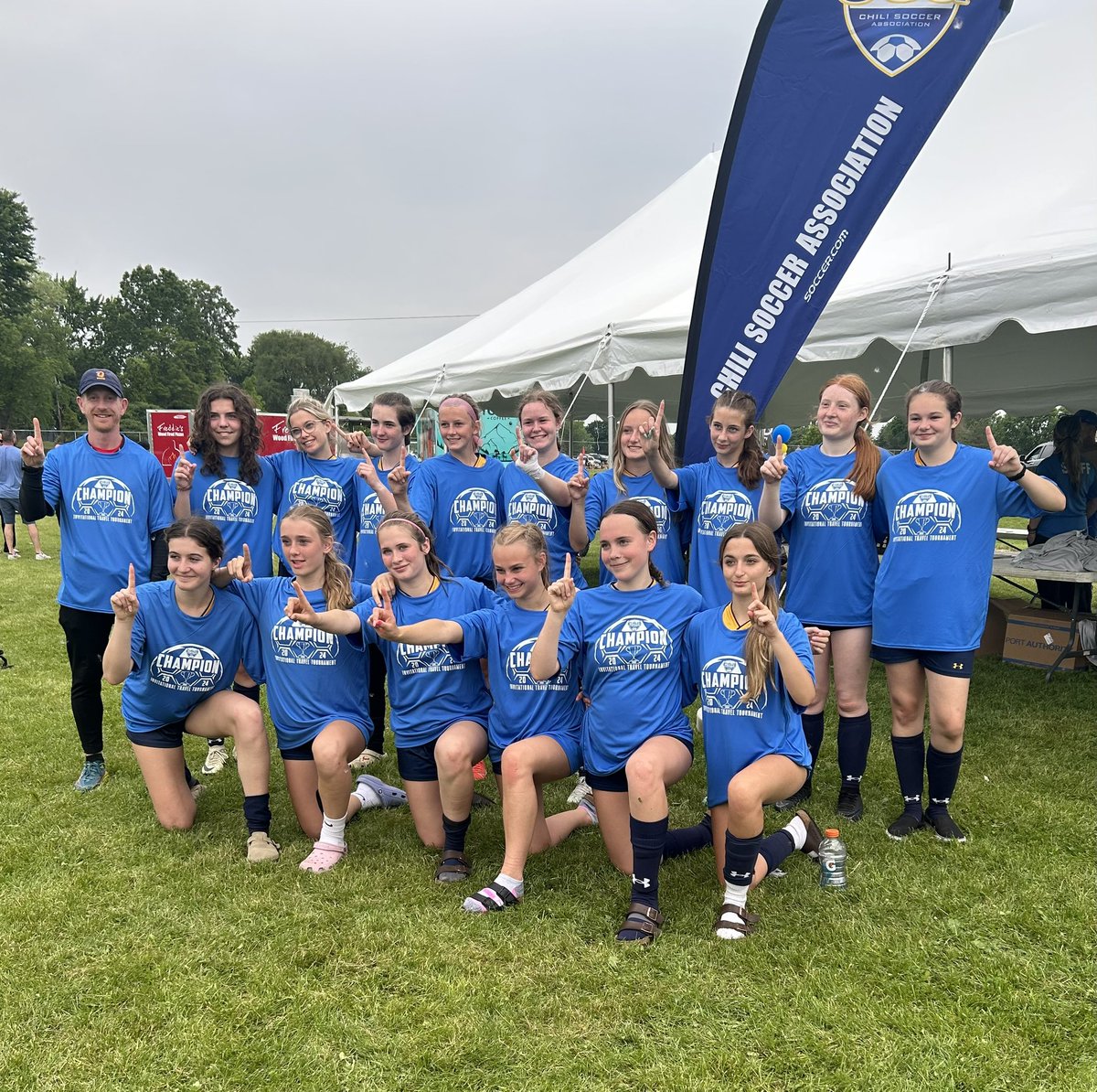 Help us celebrate these #CHAMPIONS. Like and share. 

“Words can’t describe how proud l am of the U15 Girls team on winning our first tournament of the season going undefeated in New York over the weekend,” 

Coach Brett Holmberg. 

#JrGaelsSoccer
#Champions