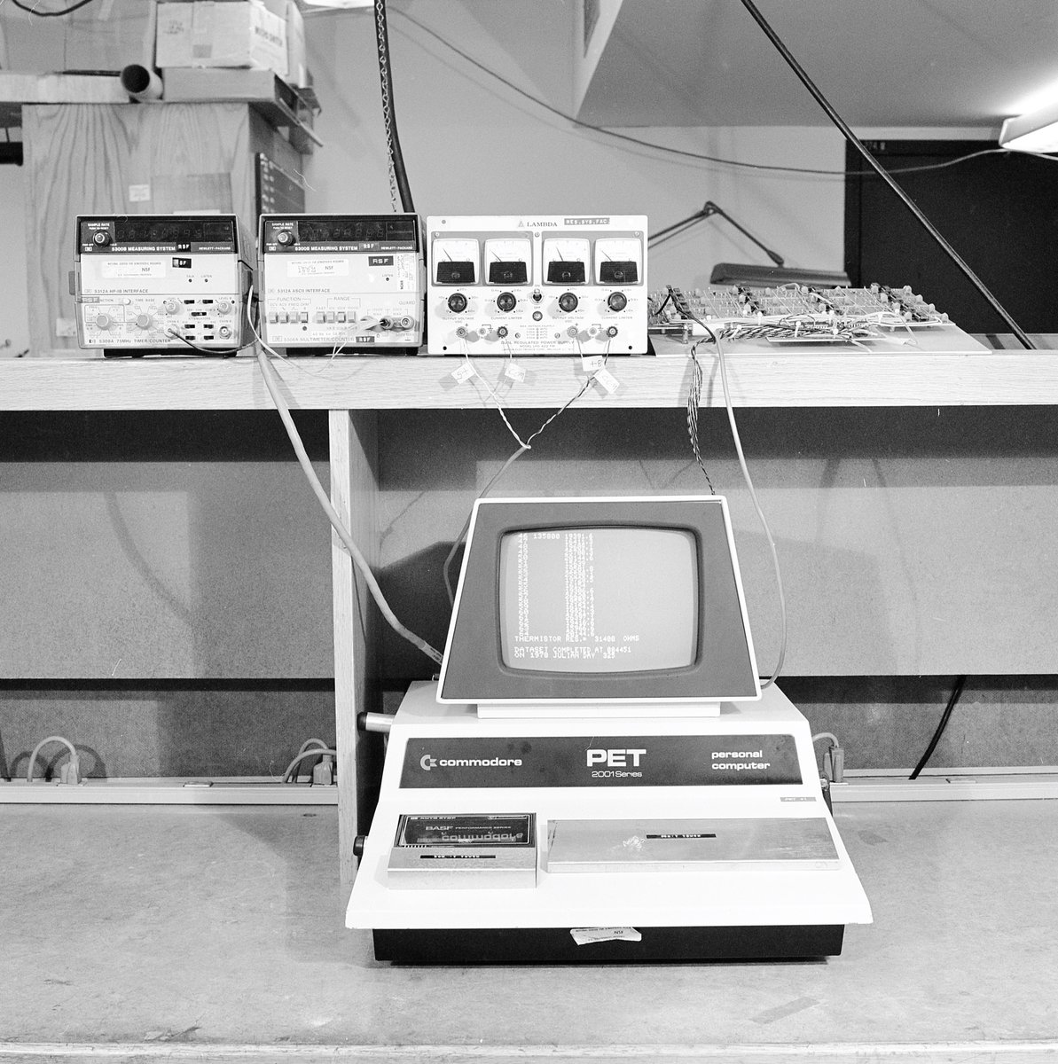 NCAR_Archives's tweet photo. Does this qualify for #ArchivesPets? This Commodore PET Series 2001 personal computer was in use at NSF NCAR in 1978. 

#ArchivesHashtagParty https://t.co/YkjWZcFAdA