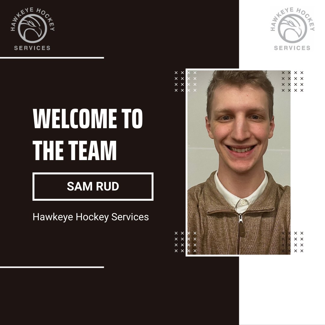 We are excited to add <a href="/Sam_Rud/">Sam Rud</a> to the team at Hawkeye. He looks forward to helping athletes and families navigate youth, junior and college hockey. If interested, you can reach Sam at sam.r@hawkeyehockeyservices.com or info@hawkeyehockeyservices.com

Press release upcoming.

#HHS
