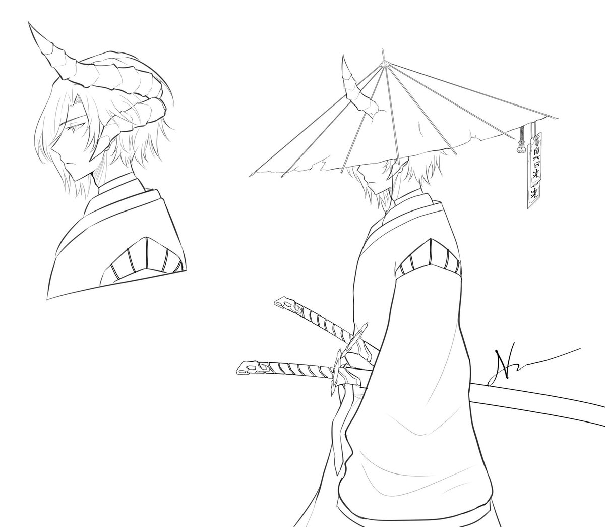 nitrouzs's tweet photo. Ronin style
- OC

#originaldesign
#OC https://t.co/Oy5nY6Q6N7