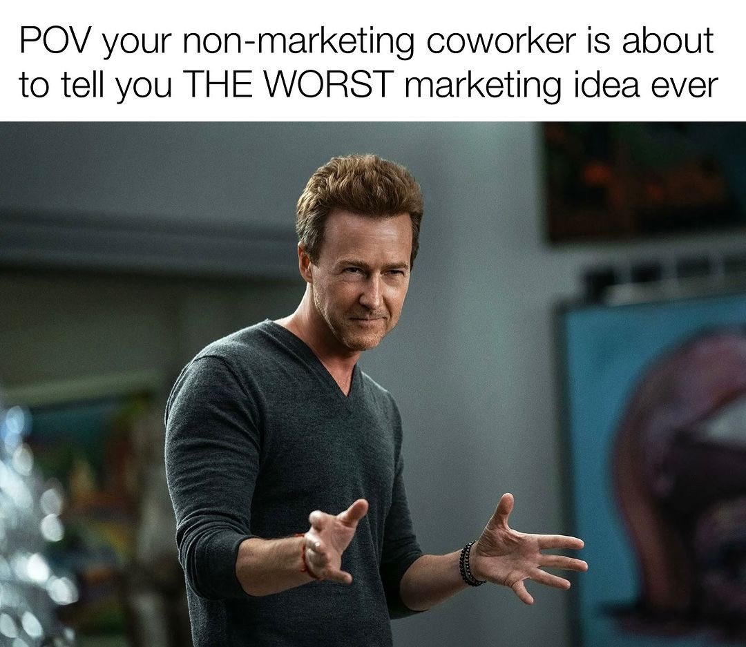 TopDogMarketin's tweet photo. #advertising #agencylife #Marketing #saleslife #salesfunny https://t.co/S6HgbMCUck