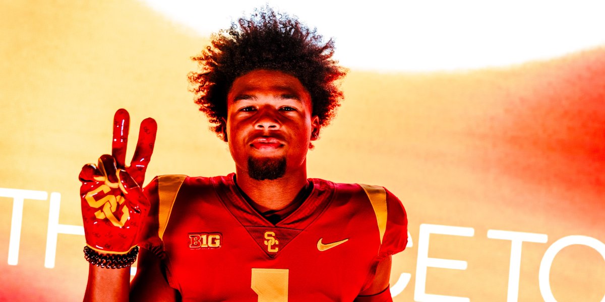 Life after football aspect, as well as on-field opportunities, have #Top100 receiver Donovan Olugbode fired up about #USC. He recaps his Official Visit to check out the Trojans. VIP Story: 247sports.com/college/usc/ar… @DonovannO25 @247Sports