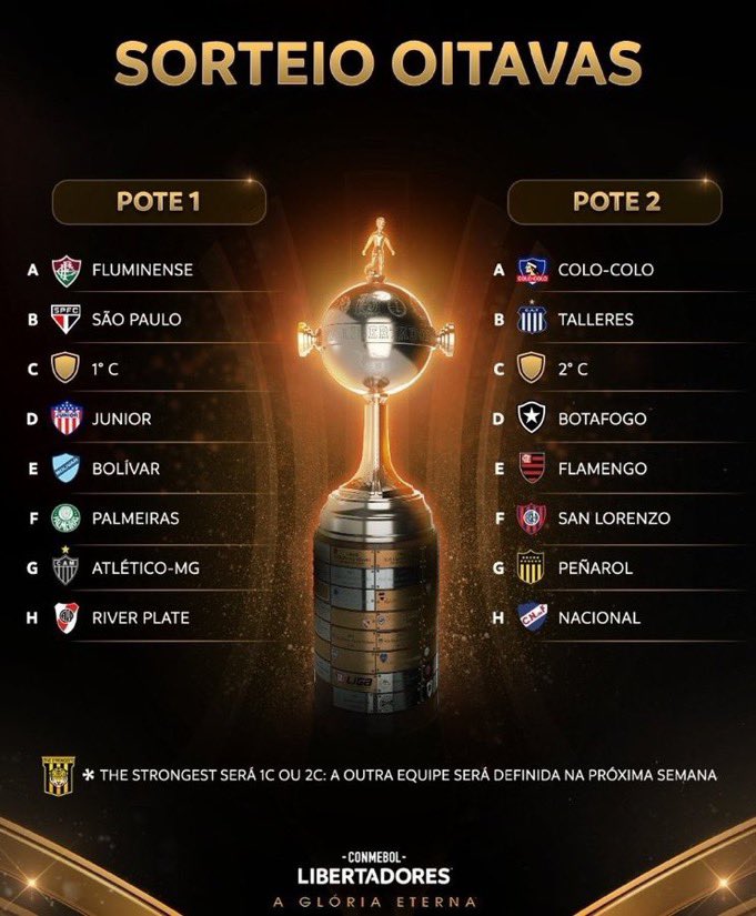 futtnews07's tweet photo. 🤔

Qual o palpite de vocês? Lembrando que o sorteio acontece hoje às 13:00. https://t.co/OQJIGpVXJp