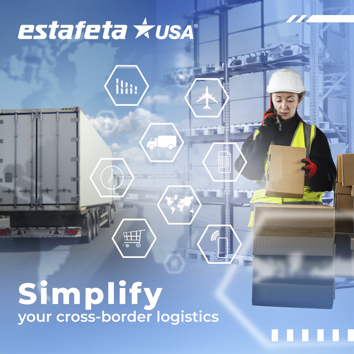 Unlock new efficiencies with Estafeta's tailored logistics solutions. Our expertise in the Mexican market ensures smooth operations and reliable deliveries.