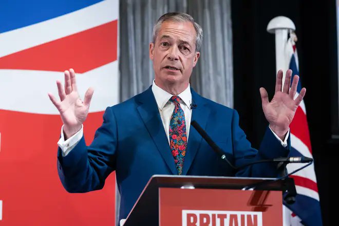 BladeoftheS's tweet image. Nigel Farage is standing for election in Clacton, and he is running as leader of Reform.

RT if you can&apos;t wait to see him be defeated for the 8th time.