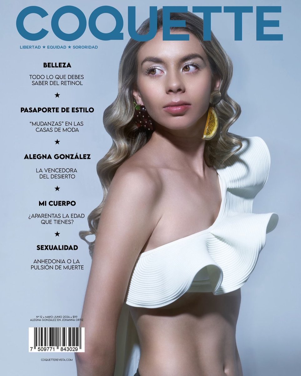 Hola, quiero compartirles que soy la portada de la revista Coquette 🤩