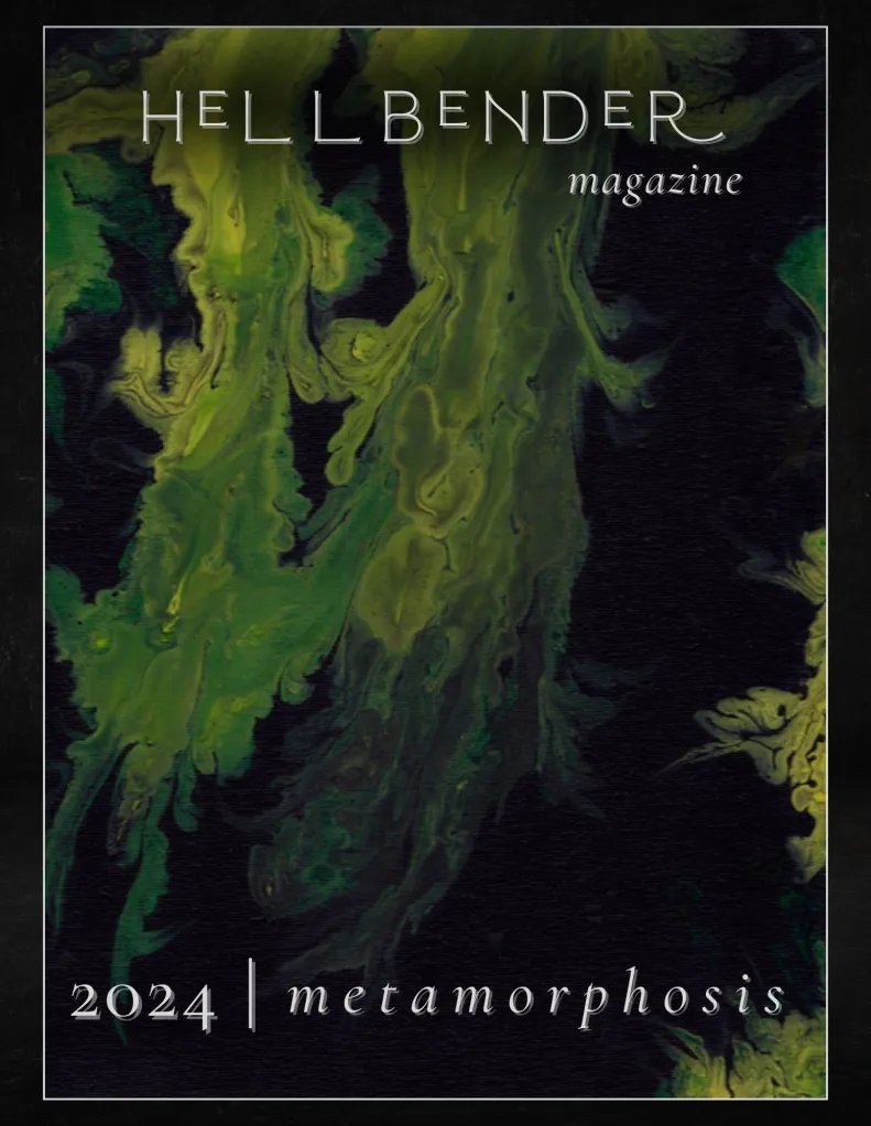 hellbendermag's tweet image. ICYMI: "Metamorphosis" and "Spooky Spring" are both available to read on our site. hellbendermag.com/2024-issues/ 

Thank you to our incredible contributors, with extra thanks to "lost issue" Spooky Spring writers and artists for being patient with us through the transformation💚