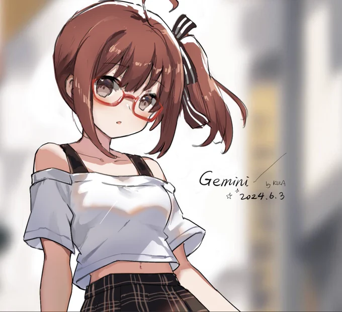Gemini #うちの子 #らくがき