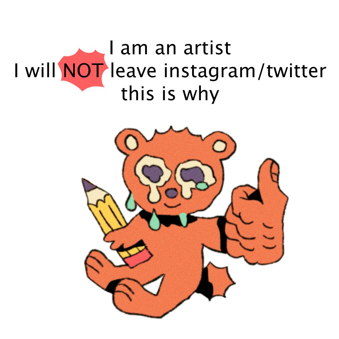 Hope you like my quick self-insert character I made for this lol. This is based on only my opinion/experience obviously! This is about the instagram situation but I thought I’d share it here too

1/4 🧵