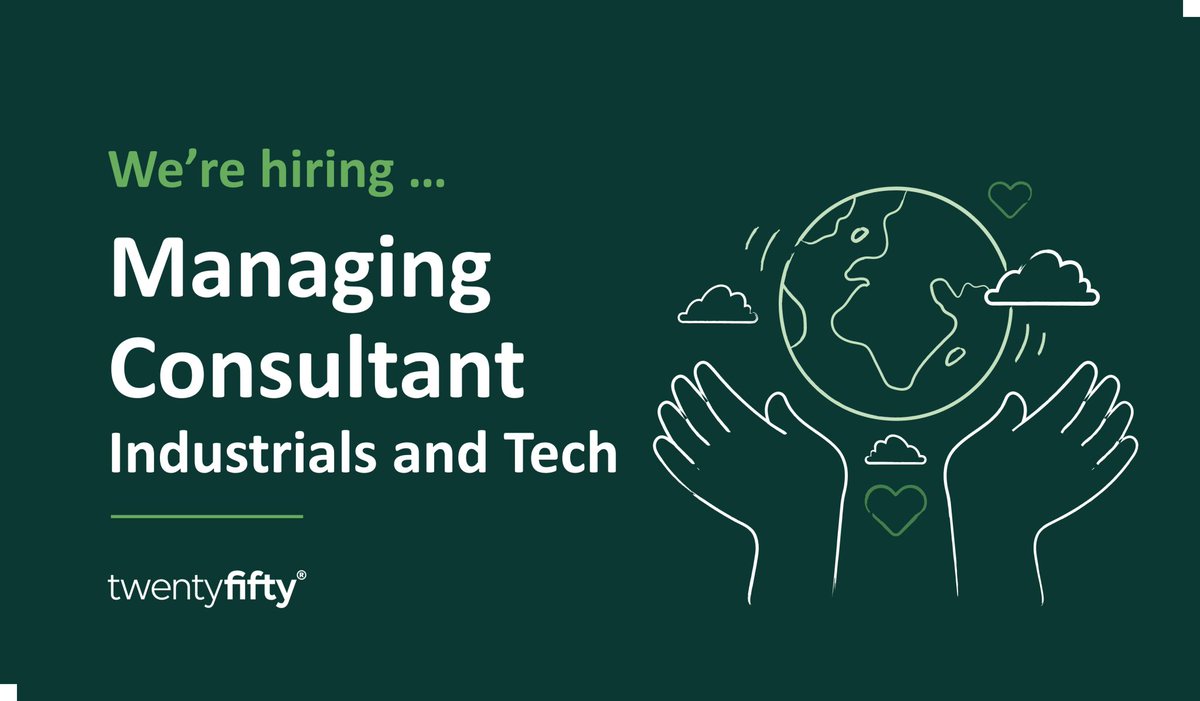 📢great job opportunity for an experienced Human Rights Managing Consultant.  Want to work in a great team?  Looking for really interesting and progressive clients.  👋don't miss out - find out more and apply here - twentyfifty.co.uk/managing-consu…