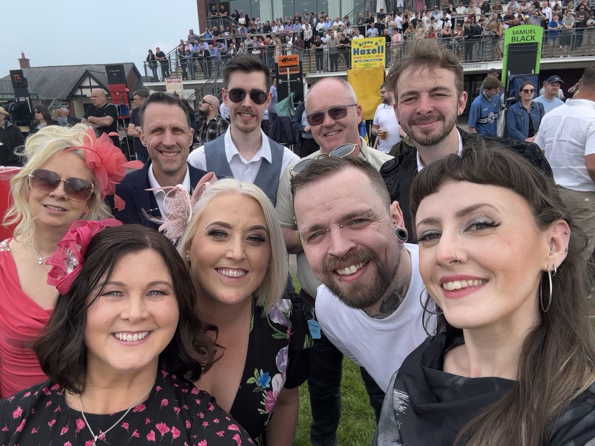 firpress's tweet photo. The team had a fab day out at the races on Friday π We enjoyed a three course meal, afternoon tea, drinks and 00s entertainment πβ¨ Remember, this Friday (7th June) we'll be announcing something new and exciting - stay tuned! π’ #staffevent #racing #localbusiness https://t.co/u11x4Dqgkz
