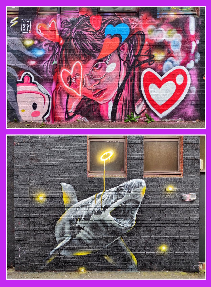 BelfastCentLib's tweet photo. Have you had a chance to see the new #HTN24 #StreetArt on the sides of Belfast Central Library yet?
Check them all out next time you visit! 🙌
@SeedheadArts https://t.co/AUhu7hpaO9
