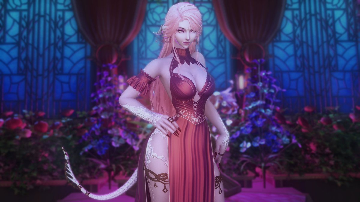 crownsthorn's tweet photo. need more pics of her before they peel her for dawntrail 😩 https://t.co/P8dgQhZ988