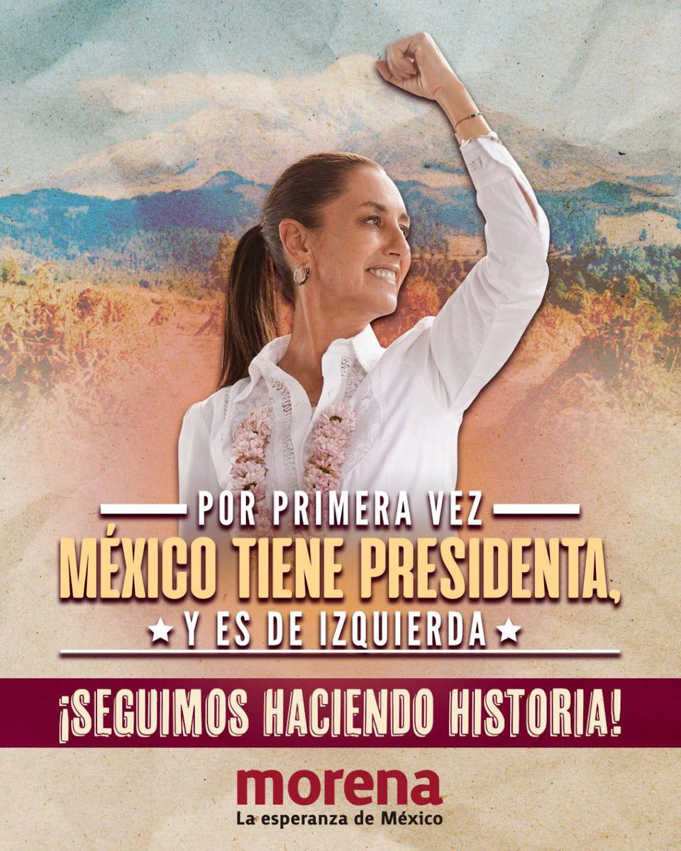 Morena tweet media
