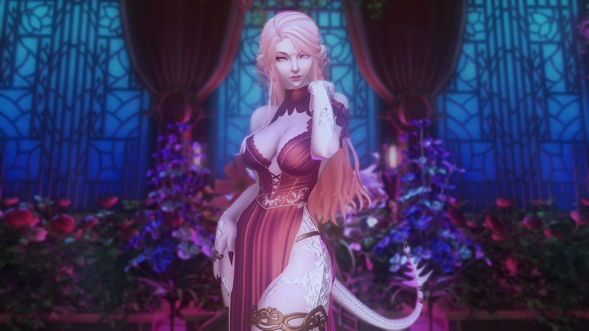 crownsthorn's tweet photo. need more pics of her before they peel her for dawntrail 😩 https://t.co/P8dgQhZ988