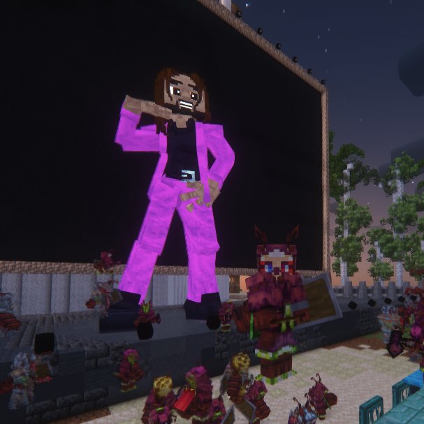 CherryToragao's tweet photo. Al chile si estuvo chilo el evento, hice nuevos amiguitos y vi como fusilaron a alguien al final.💜
Los minijuegos los disfruté muchisimo. I appreciate the moments with @Seapeekay the days that I survived. Y gracias @Roiereal por decir que tengo voz chistosa. 🤠❤ #Hormigeo https://t.co/OzNLStwfUd