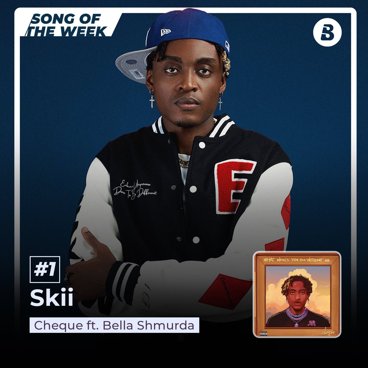 BoomplayNigeria's tweet photo. .@superboycheque did a special one with @BellaShmurda titled, #Skii, which is the #SongOfTheWeek according to your votes! 🏆

Keep streaming his hot EP, #WWYDWM on Boomplay! ➡️ https://t.co/YAPmnXkQSP

#SOTW #HomeOfMusic https://t.co/B7b55lITsg