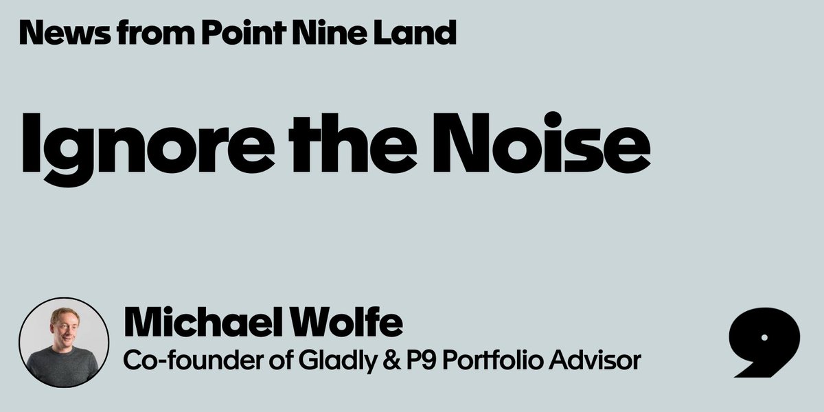 Point Nine 🇺🇦 (@pointninecap) on Twitter photo 🚀 New blog post by <a href="/michaelrwolfe/">Michael Wolfe</a> on P9 Land
medium.com/point-nine-new…
Dive into the cycles that impact startups and learn how to stay focused and thrive despite the noise. Perfect for founders looking to navigate today's challenges. 🚀 New blog post by <a href="/michaelrwolfe/">Michael Wolfe</a> on P9 Land
medium.com/point-nine-new…
Dive into the cycles that impact startups and learn how to stay focused and thrive despite the noise. Perfect for founders looking to navigate today's challenges.