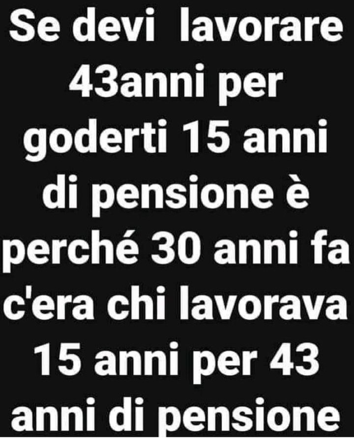 Kodydog22's tweet photo. Siete d'accordo ?
#pensione #Inps https://t.co/rJqYrQ464s