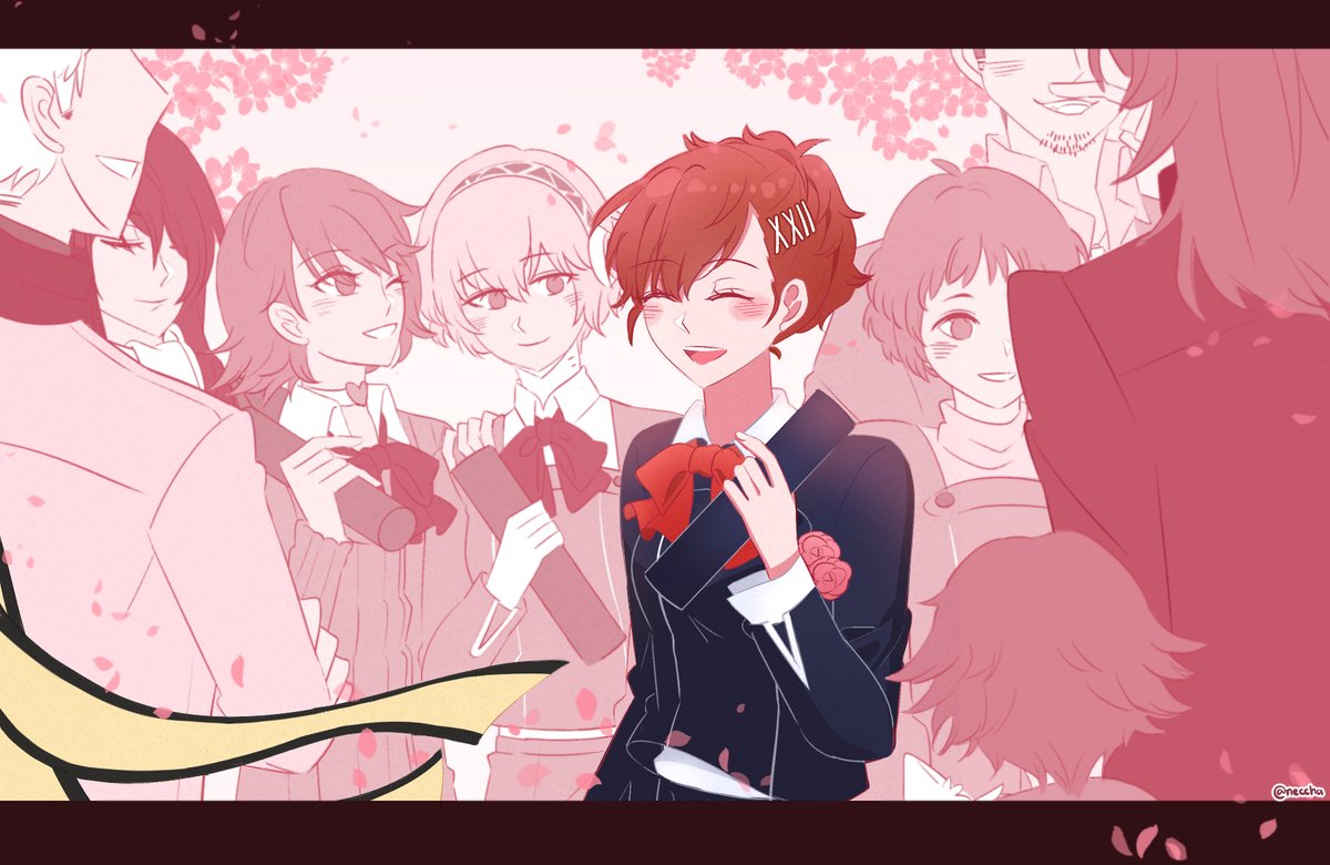 neneccha's tweet photo. #FEMCWeek2024 Day 7 - FEMC lives au/spring🌸

(very late post wahh o)-( ) https://t.co/jQkwyevK4N