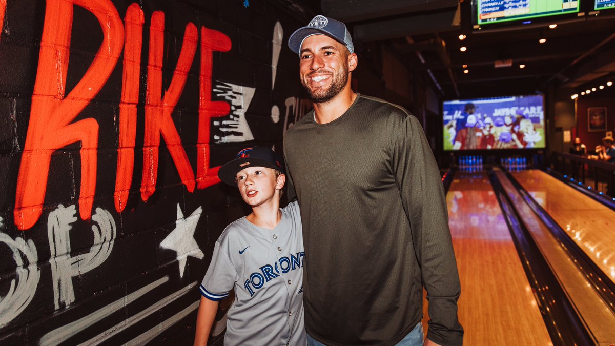 BlueJays's tweet photo. “For all the kids or parents who have a child who stutters - I hope that I can be proof that things do get easier. You can do what you want to do. You can say what you want to say. You can be who you want to be” - @GeorgeSpringer https://t.co/zQjDaHVIjs