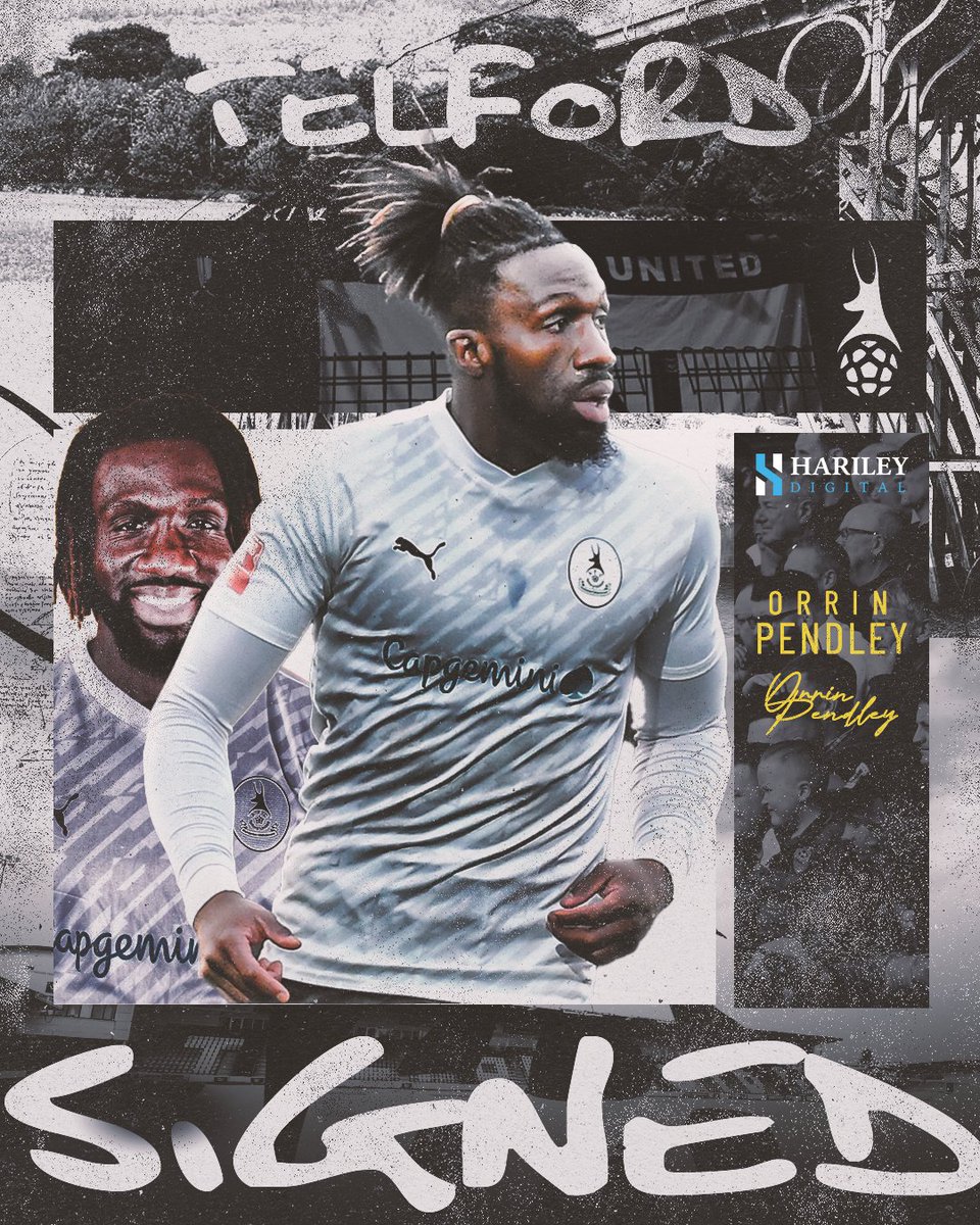 The Brick Wall is back! 🧱

We're delighted to announce the signing of Orrin Pendley for the 24/25 season. 🤝

#WeAreTelford