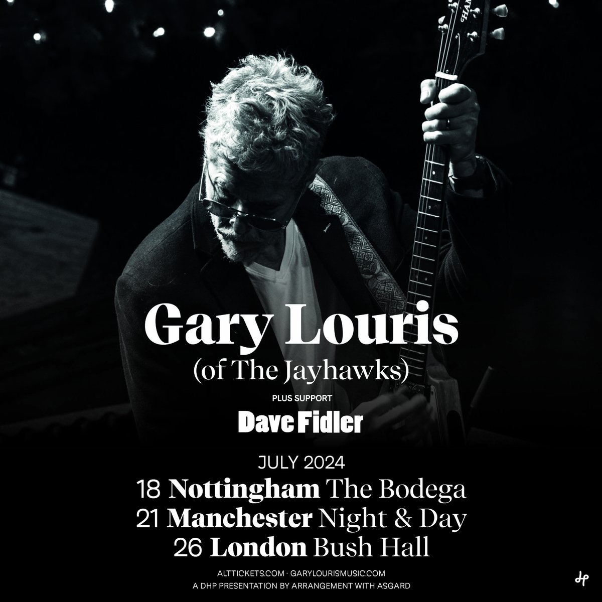 alttickets's tweet image. SUPPORT/ The brilliant @davefid joins @GaryLourisMusic (of @the_jayhawks) on tour next month, including shows at @bodeganotts, @nightanddaycafe and @Bushhallmusic!

Get your tickets: tinyurl.com/bdhsxuse