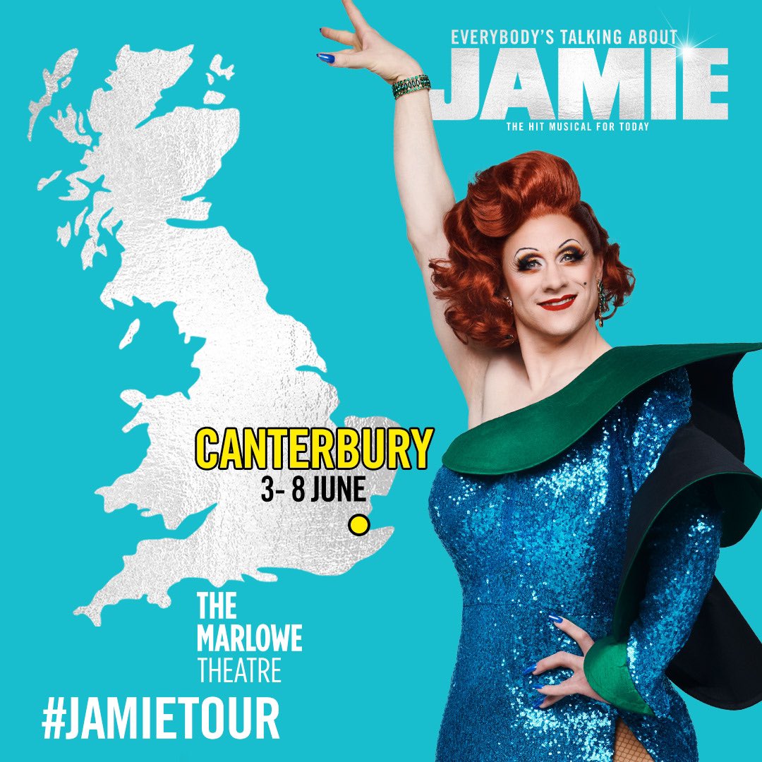 Everybody’s Talking About Jamie - Musical (@jamiemusical) on Twitter photo Canterbury, we have arrived! 🩵👠 Join <a href="/keviclifton/">Kevin Clifton</a> and the cast of the #JamieTour at <a href="/marlowetheatre/">The Marlowe Theatre</a> until Saturday 8 June only! ✨
everybodystalkingaboutjamie.co.uk Canterbury, we have arrived! 🩵👠 Join <a href="/keviclifton/">Kevin Clifton</a> and the cast of the #JamieTour at <a href="/marlowetheatre/">The Marlowe Theatre</a> until Saturday 8 June only! ✨
everybodystalkingaboutjamie.co.uk
