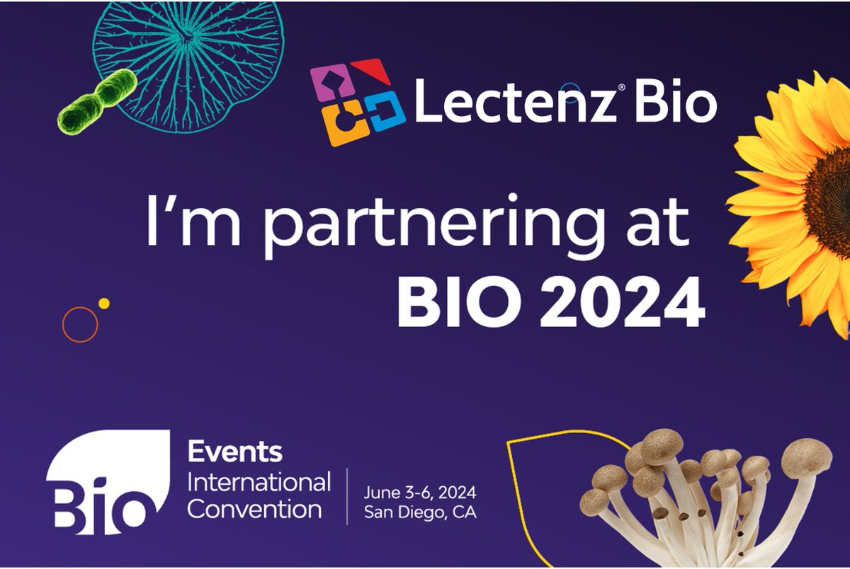 lectenz_bio's tweet image. We&apos;re attending #BIO2024 in San Diego! Schedule a meeting with us in the BIO Partnering System!
