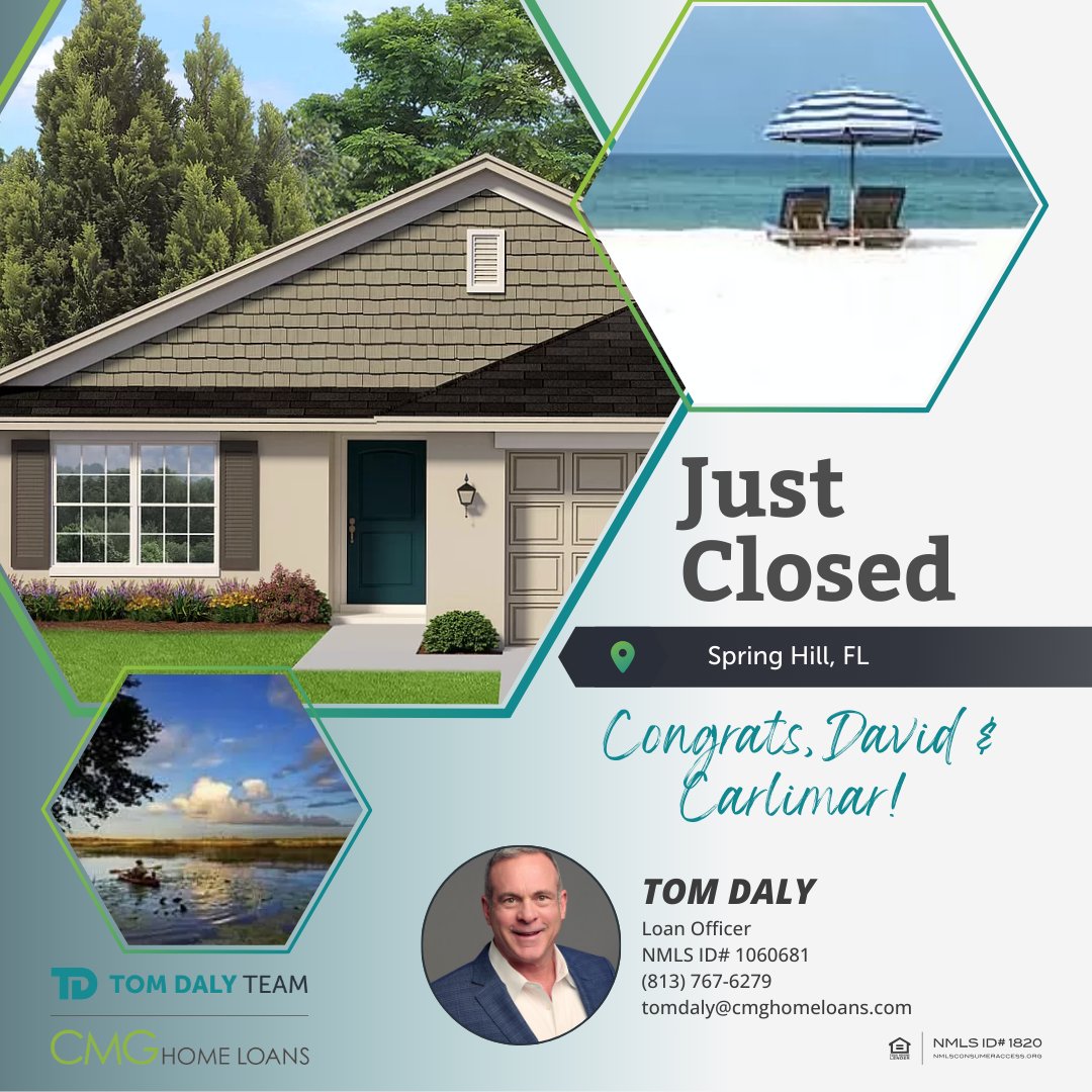 A big round of applause for our fantastic clients, David and Carlimar, on purchasing their dream home! 🏡🎉 Shoutout to a couple of top-notch agents, Sean Kwiatkowski with People's Trust Realty, and Mark Holmes with Adams Homes of Northwest Florida for their expertise.
