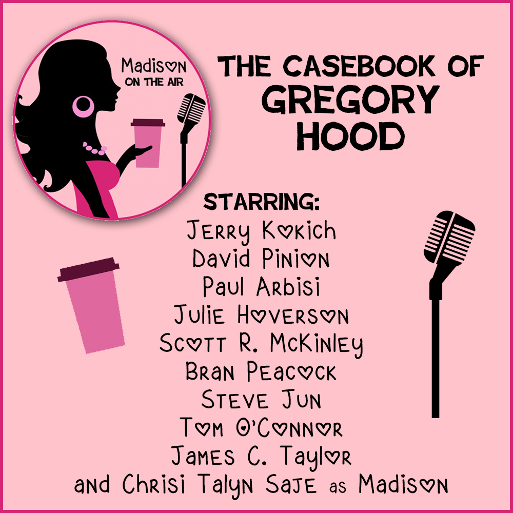 NEW EPISODE We premiered 'The Casebook of Gregory Hood' on Saturday with this ah-mazing cast! Madison meets a fellow Time Traveler who predicts her murder! linktr.ee/madisonontheair

#OldTimeRadio #audiofiction #AudioDrama #fictionpodcast #comedypodcast #madisonontheair