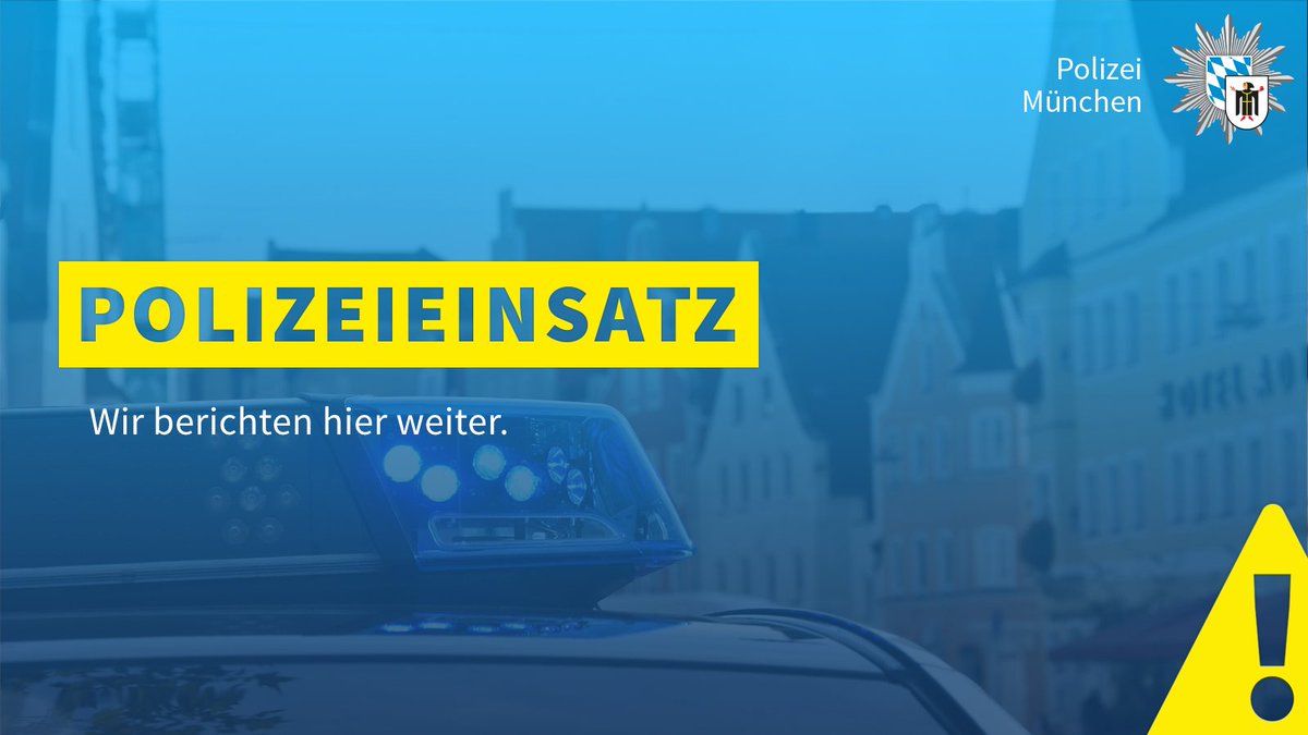 PolizeiMuenchen's tweet image. Aktuell kommt es aufgrund einer schwer verletzten Person zu einem größeren Polizeieinsatz  in #Milbertshofen.

Wir sind mit zahlreichen Kräften vor Ort.

Wir berichten nach.