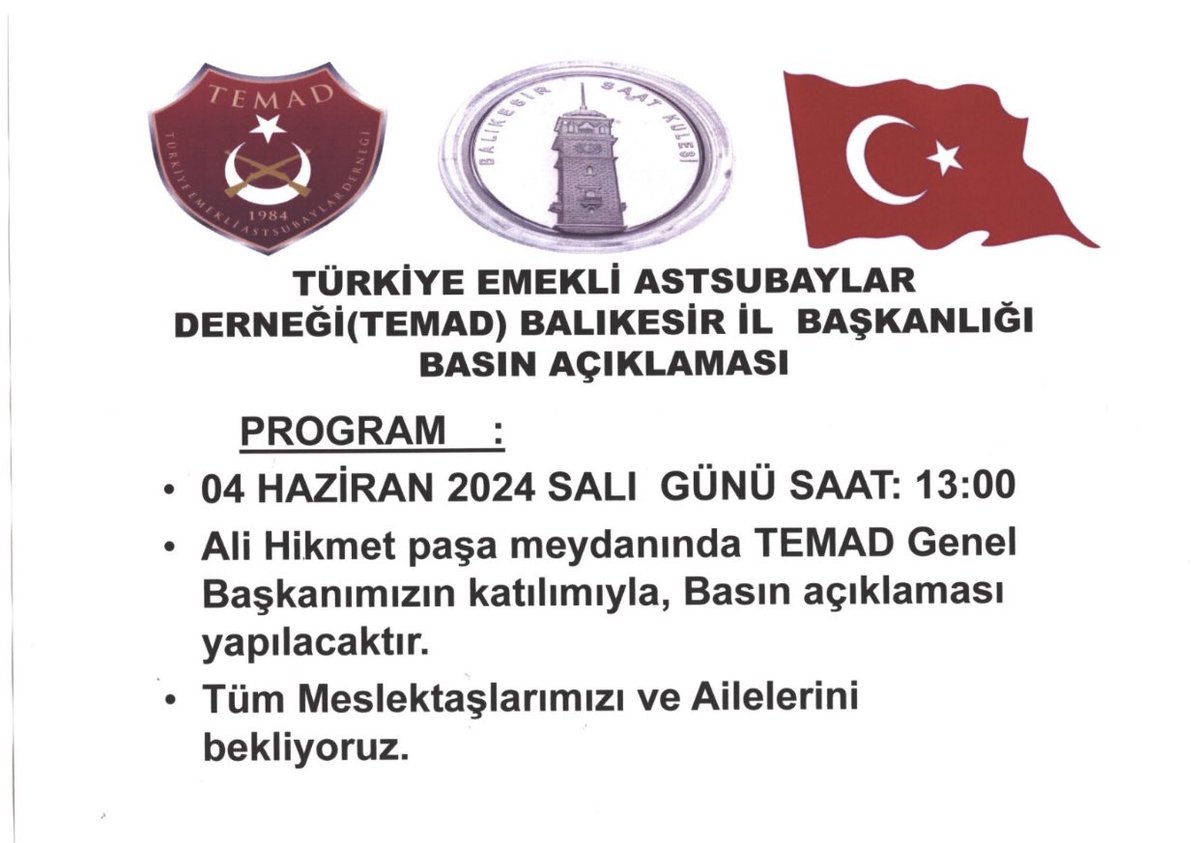 ASTSUBAY HAK MÜCADELESİ İÇİN BALIKESİRDEYİZ.