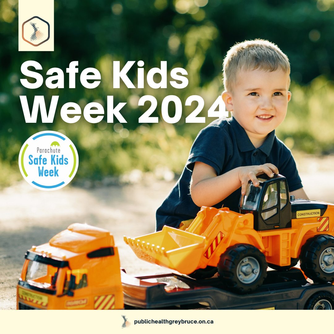 GBPublicHealth's tweet image. It’s #SafeKidsWeek !!  

It’s estimated that almost half of injuries to children and youth up to age 19 are related to consumer products. 

Learn what’s #SafeForYourKids at: parachute.ca/safe-kids-week 

#SKW2024