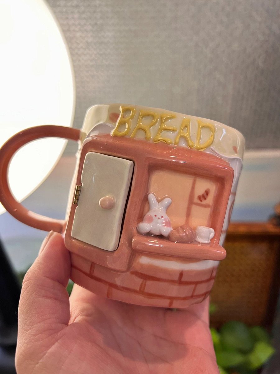 Cat bakery mug