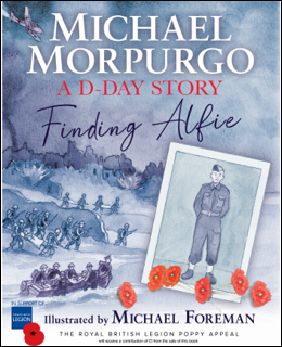 bouncemarketing's tweet photo. It is the 80th Anniversary of D Day this week and we have a very special book from Michael Morpurgo and Michael Foreman. Finding Alfie is available now and we will have signed bookplates soon. #DDay80 #Choosebookshops #AskBounce https://t.co/8hxJFxtA9Y