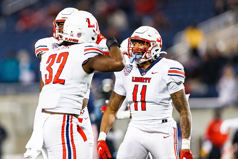 Blessed to receive an offer from Liberty‼️<a href="/NKostarelos/">Nik Kostarelos</a> <a href="/coachbilldurkin/">Bill Durkin</a> <a href="/johnruss07/">John Russ</a> <a href="/PCStormFootball/">PROV Football</a> <a href="/730scouting/">730 Scouting</a> <a href="/MohrRecruiting/">Brian Mohr</a> <a href="/Andrew_Ivins/">Andrew Ivins</a> <a href="/JeremyO_Johnson/">Jeremy Johnson</a> <a href="/BenMoore247/">Ben Moore</a> @On3Recruits <a href="/247recruiting/">247Sports Recruiting</a>