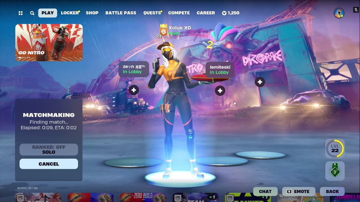 Titaniumgo19088's tweet photo. @FortniteGame Can i pls have my umbrella? Ive won 7 times this season and still don't have it https://t.co/kVLNN3xIzf