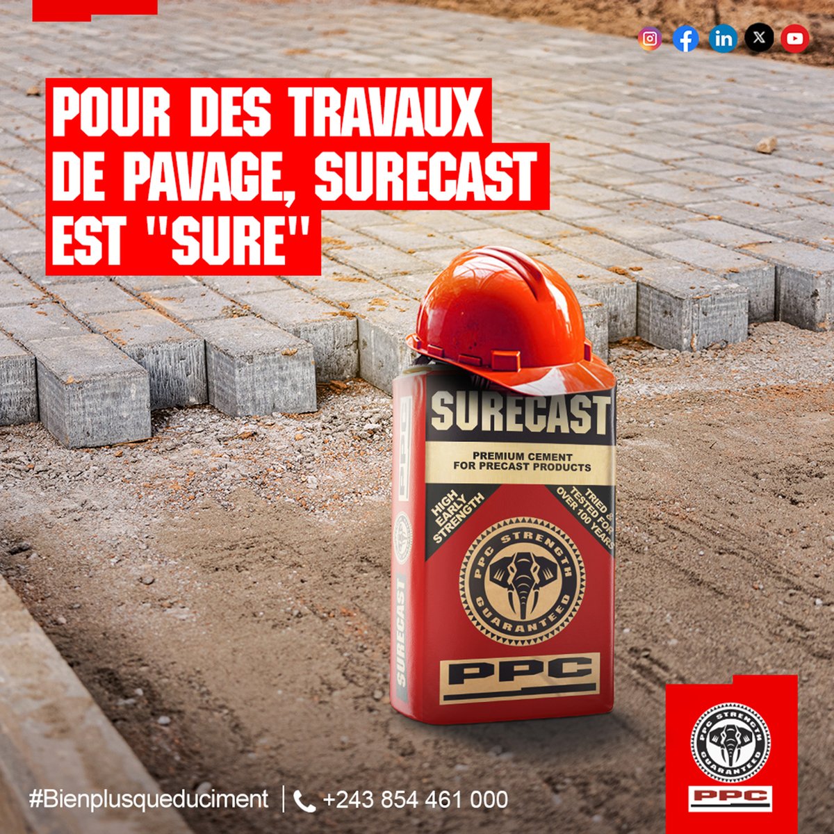 PpcProduits's tweet photo. Pour tous vos travaux de pavage, Surecast assure la solidité et la longévité des constructions.
Surecast, pour bien plus que du béton.
#surecast #pavage #solidite #longevite #construction #beton #bienplusqueduciment https://t.co/j2DRw8CRz4