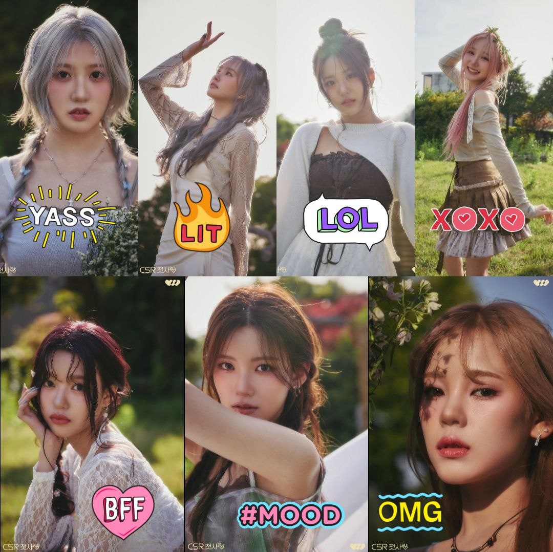 star CSR mau cb nih guyss. Dari 7 cewek cantik ini, who catches your attention?><