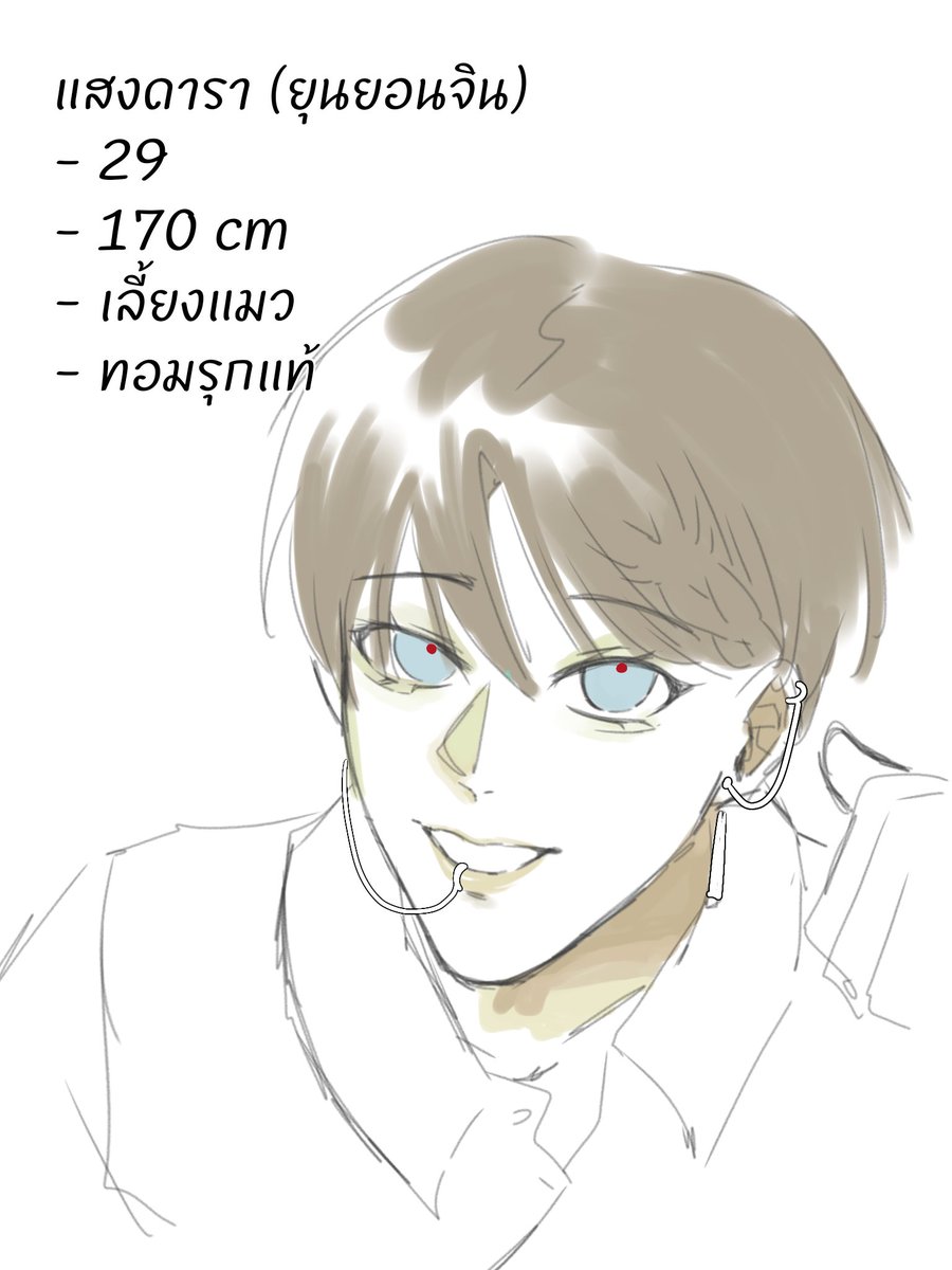 sangsawan_STCH's tweet photo. ( แวะมาแปะร่างซีน่ะ คับ (ช้าไปไหมนะ😅) 

เป็นทอมโสดน่ะ ) https://t.co/xFaXUGH4KH