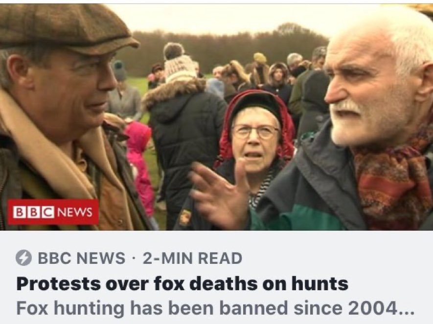 Labour4Animals's tweet photo. Farage PPC for #CLACTON supports ripping animals apart for FUN. 😡 There is NO EXCUSE for ANIMAL ABUSE #PeoplesArmy 
#FoxHunting 🦊 #DeerHunting 🦌 #HareHunting 🐇 #KeepTheBan 🛑#TrailHuntLies 🎩 🤥#BloodyLies #GE2024 https://t.co/zFAhRGMuPq